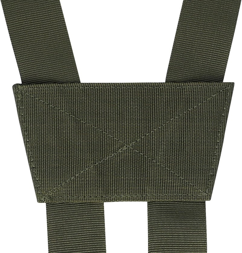 KUNN Tactical Duty Belt Suspenders 1.5 Inch Police Harness for Men,Adjustable,Army Green - Image 4